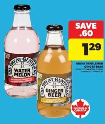 Great Gentlemen Ginger Beer