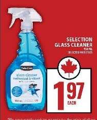 SELECTION GLASS CLEANER
