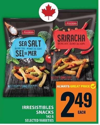 Irresistibles Snacks