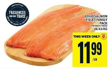COHO SALMON FILLET FAMILY PACK