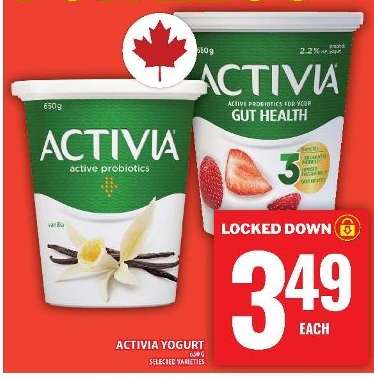 Activia Yogurt