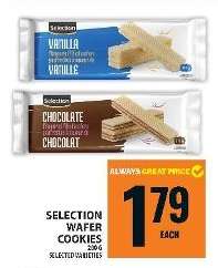 Selection Wafer Cookies