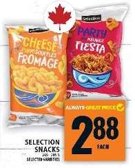 SELECTION SNACKS