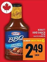 Kraft BBQ Sauce