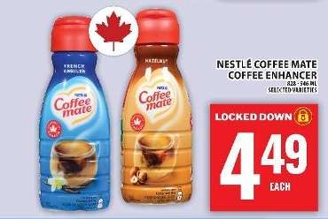 NESTLÉ COFFEE MATE COFFEE ENHANCER