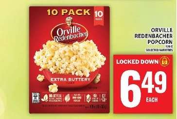 ORVILLE REDENBACHER POPCORN