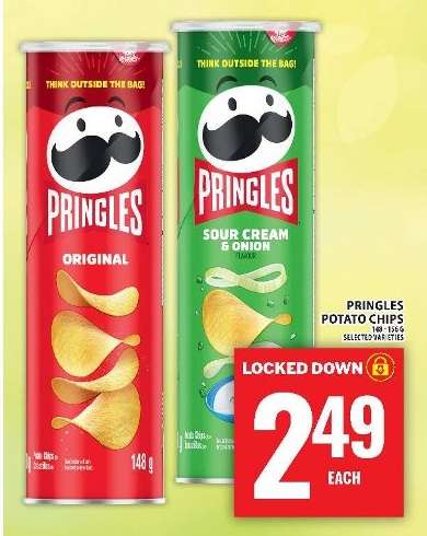 PRINGLES POTATO CHIPS