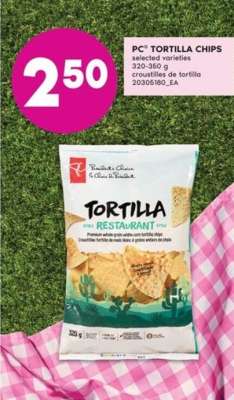 PC TORTILLA CHIPS