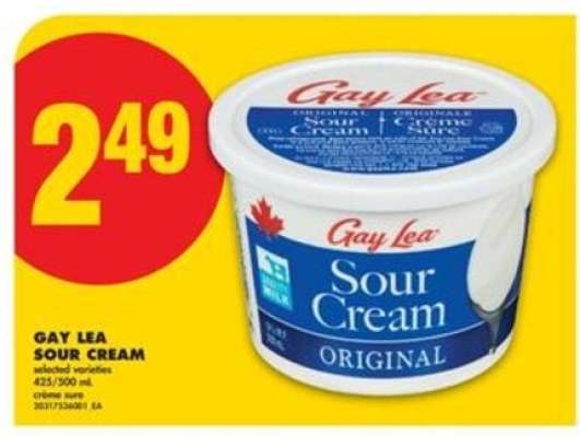 GAY LEA SOUR CREAM