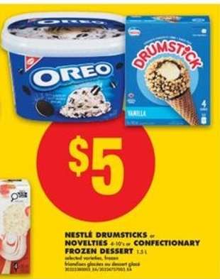 Nestlé Drumsticks or Novelties