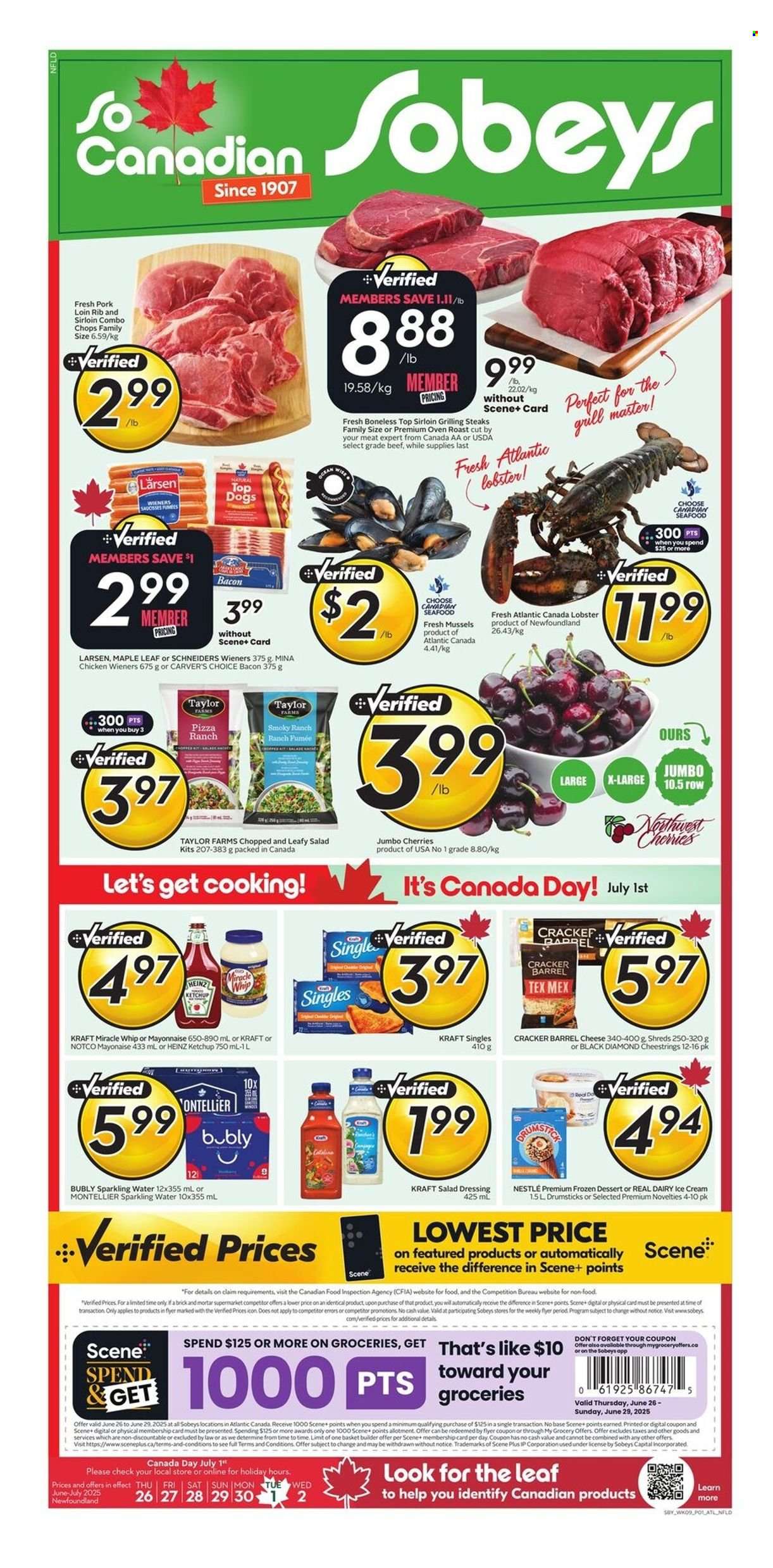 Sobeys flyer - June 26, 2025 - July 02, 2025. Page 1