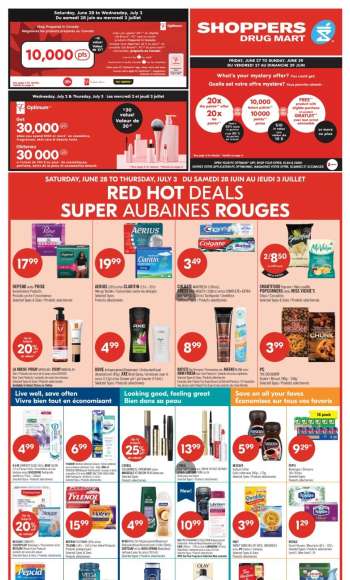 Shoppers Drug Mart Flyer - June 28, 2025 - July 03, 2025.