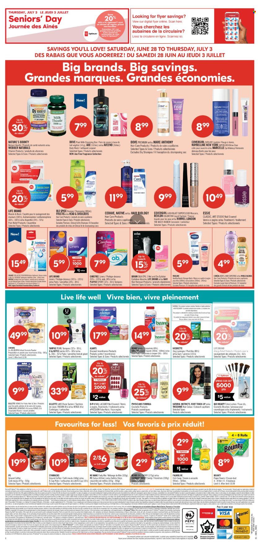 Shoppers Drug Mart flyer - June 28, 2025 - July 03, 2025. Page 16