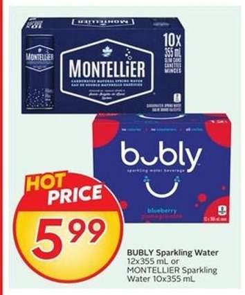 Bubly Sparkling Water