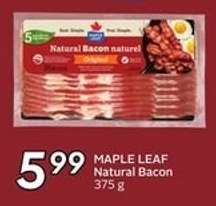 MAPLE LEAF Natural Bacon