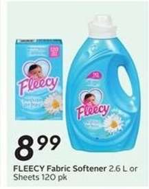 FLEECY FABRIC SOFTENER