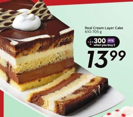 Real Cream Layer Cake