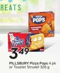 PILLSBURY PIZZA POPS OR TOASTER STRUDEL
