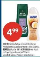 NIVEA Roll-On Antiperspirant/Deodorant