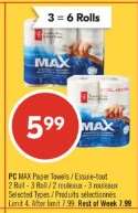 PC MAX PAPER TOWELS
