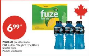 FUZE Iced Tea / Thé glacé