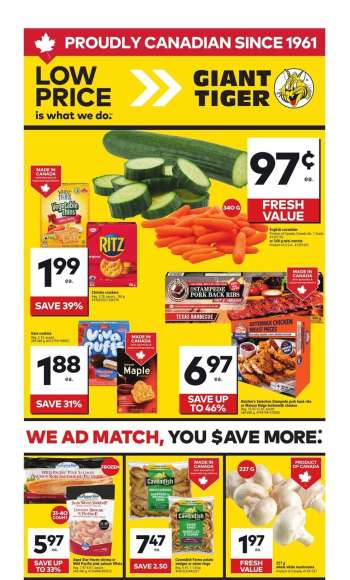thumbnail - Giant Tiger flyer - Weekly Flyer