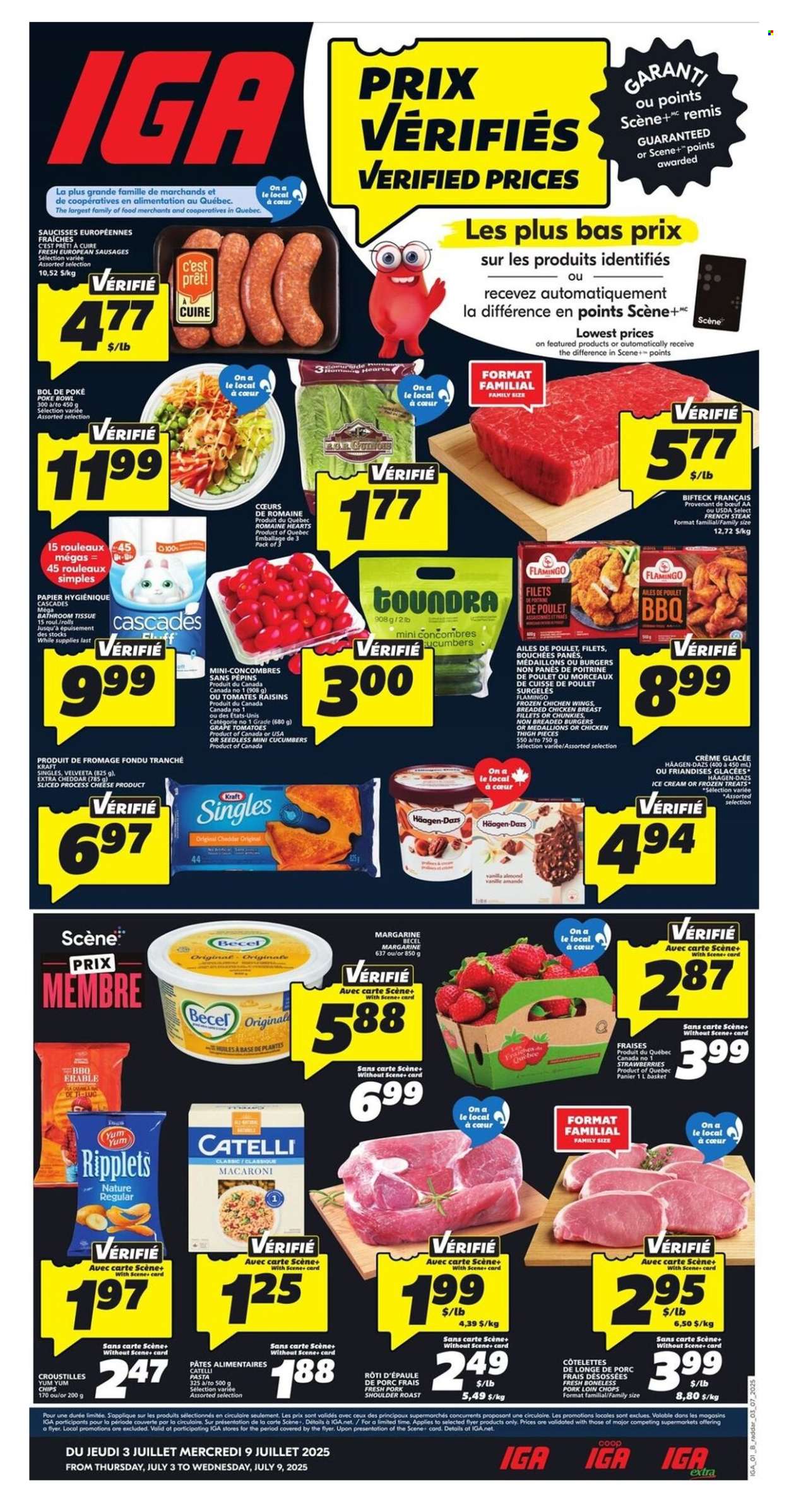 IGA flyer - July 03, 2025 - July 09, 2025. Page 1