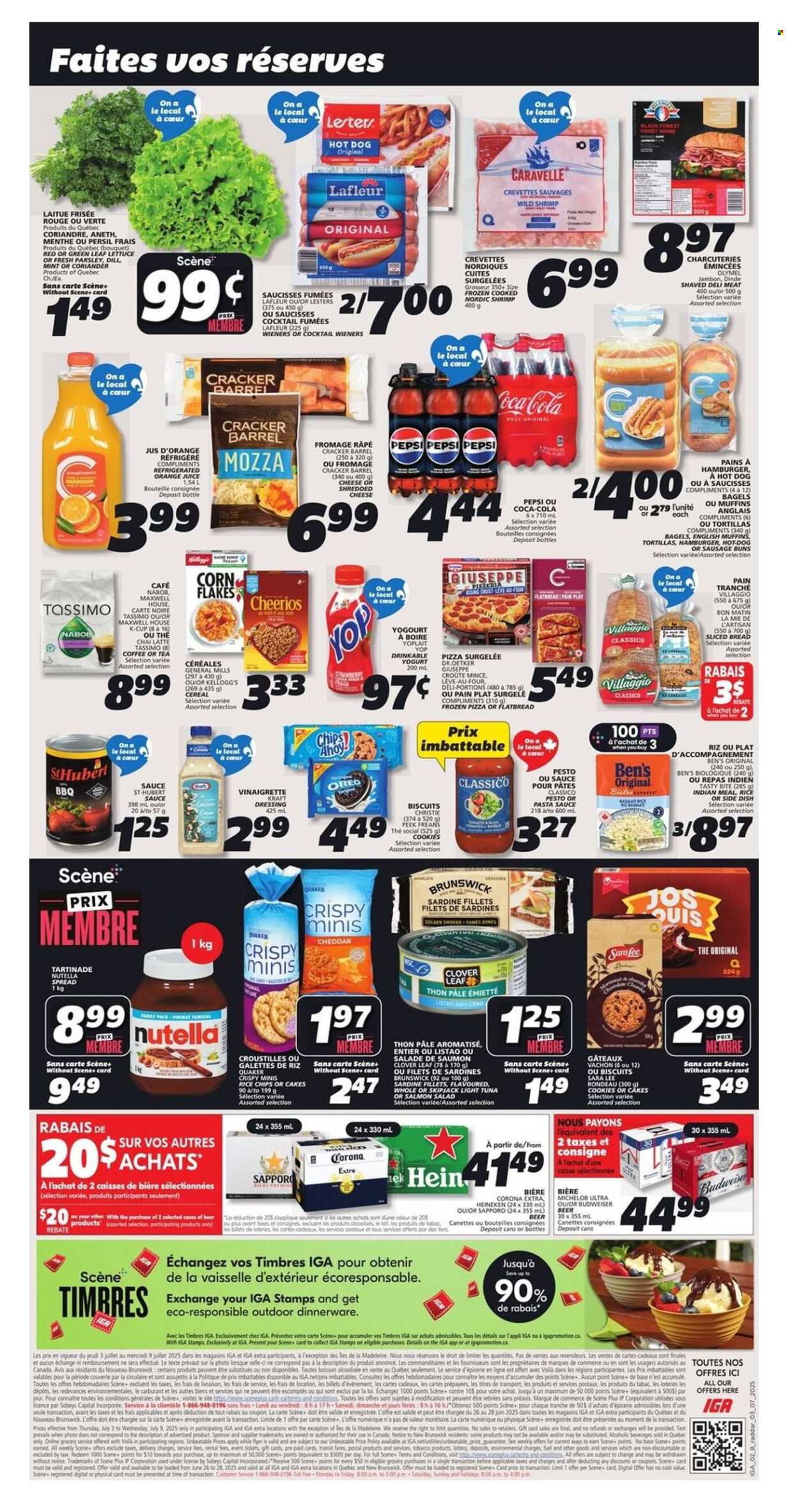 IGA flyer - July 03, 2025 - July 09, 2025. Page 2