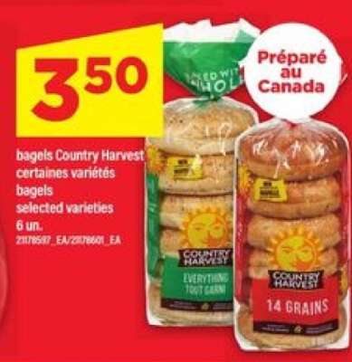 bagels Country Harvest
