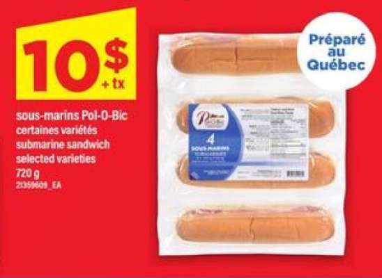 sous-marins Pol-O-Bic