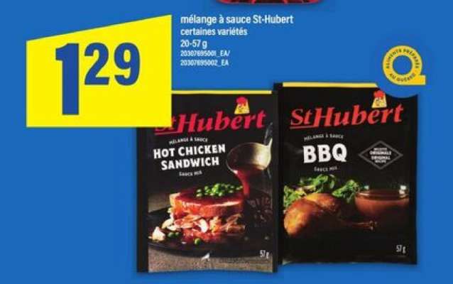 MÉLANGE À SAUCE ST-HUBERT