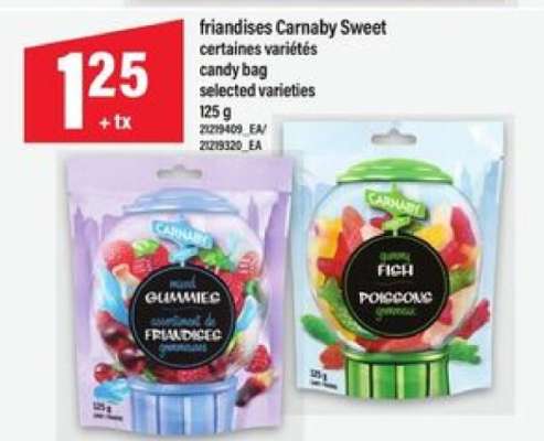 FRIANDISES CARNABY SWEET