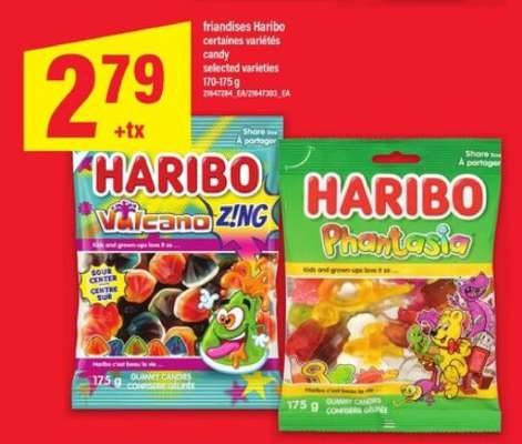 Haribo friandises