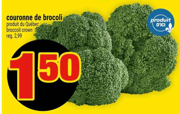 COURONNE DE BROCOLI