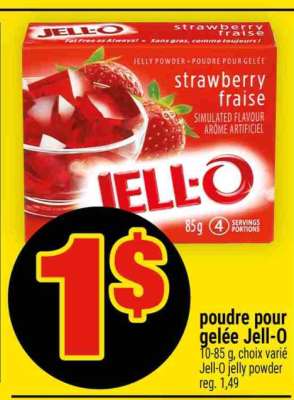 POUDRE POUR GELÉE JELL-O