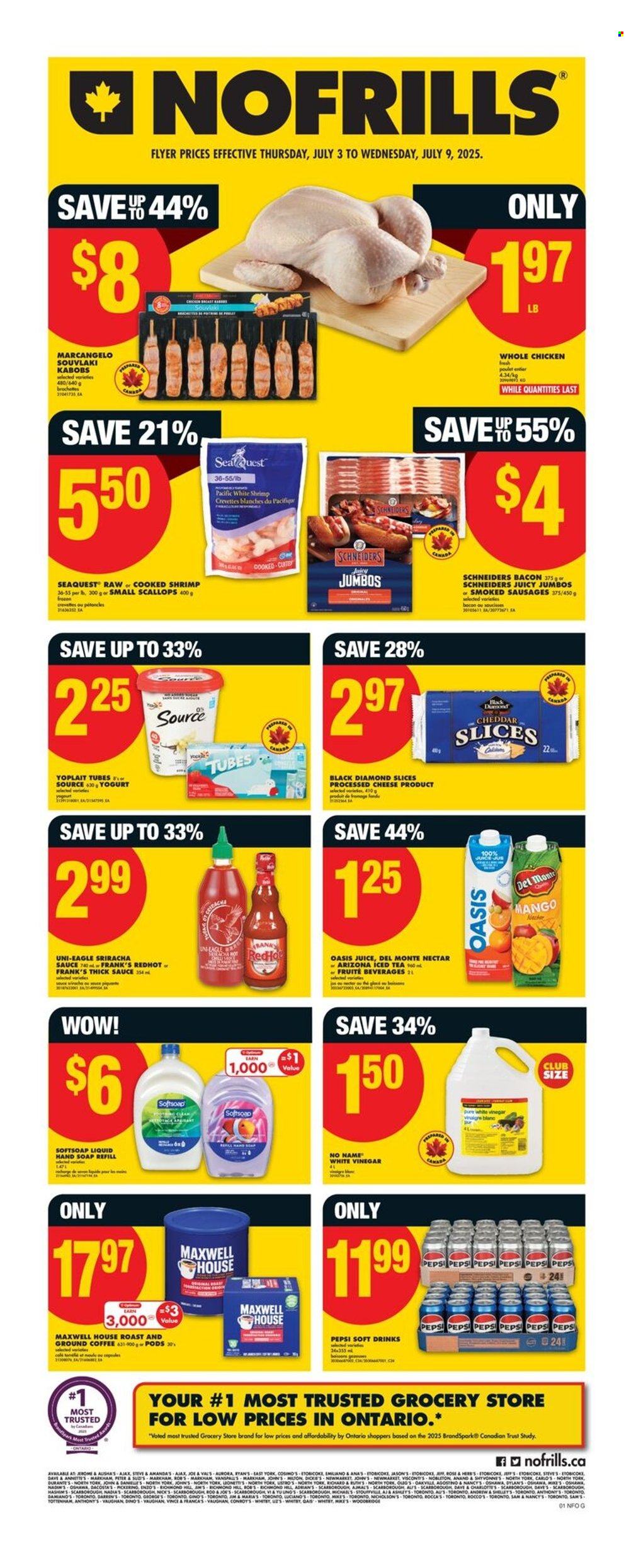 No Frills flyer - July 03, 2025 - July 09, 2025. Page 1