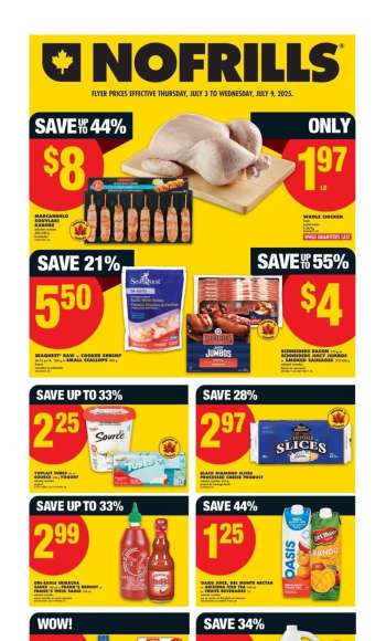 No Frills Flyer - July 03, 2025 - July 09, 2025.