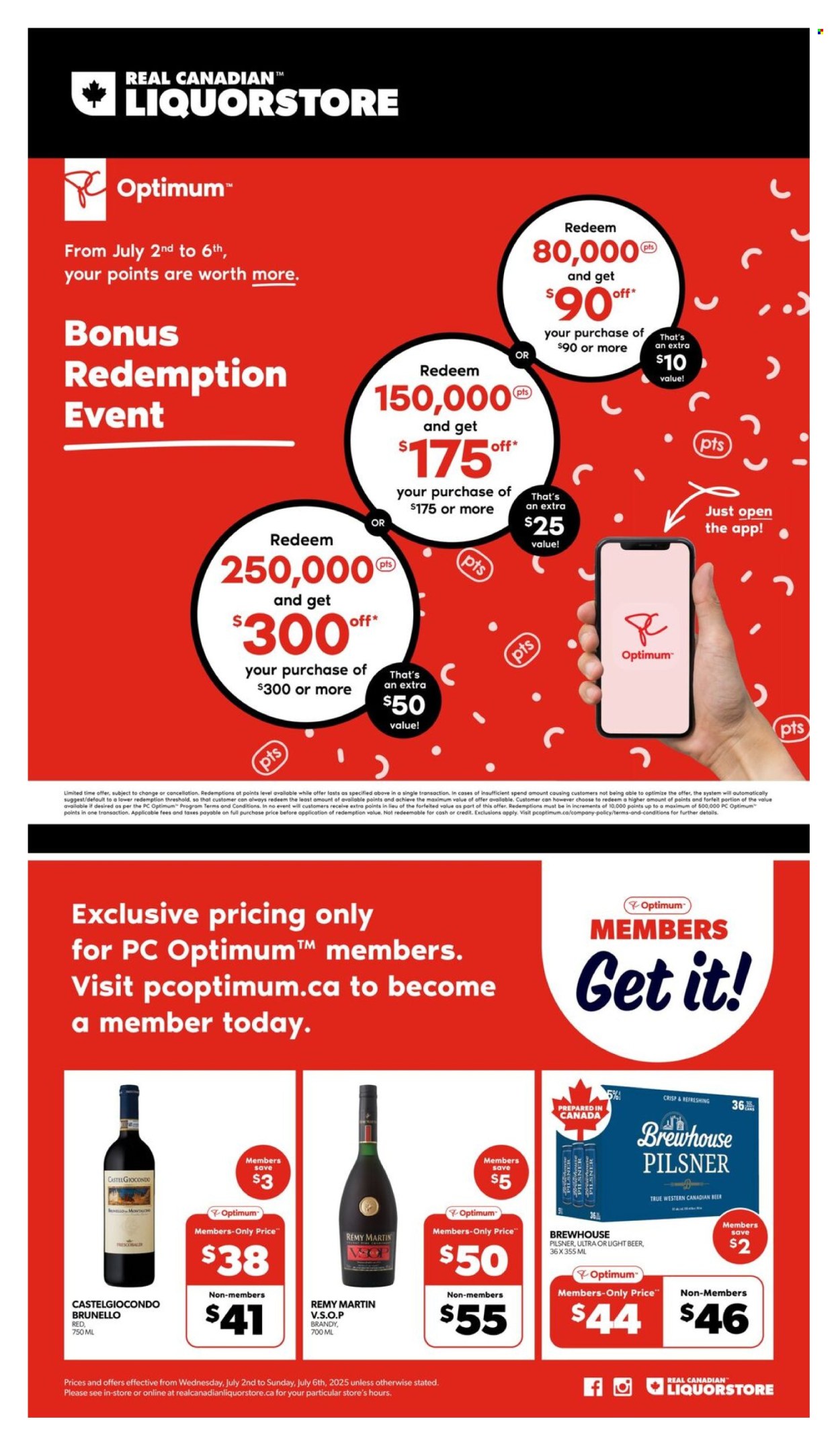 Real Canadian Liquorstore flyer - July 02, 2025 - July 06, 2025. Page 1