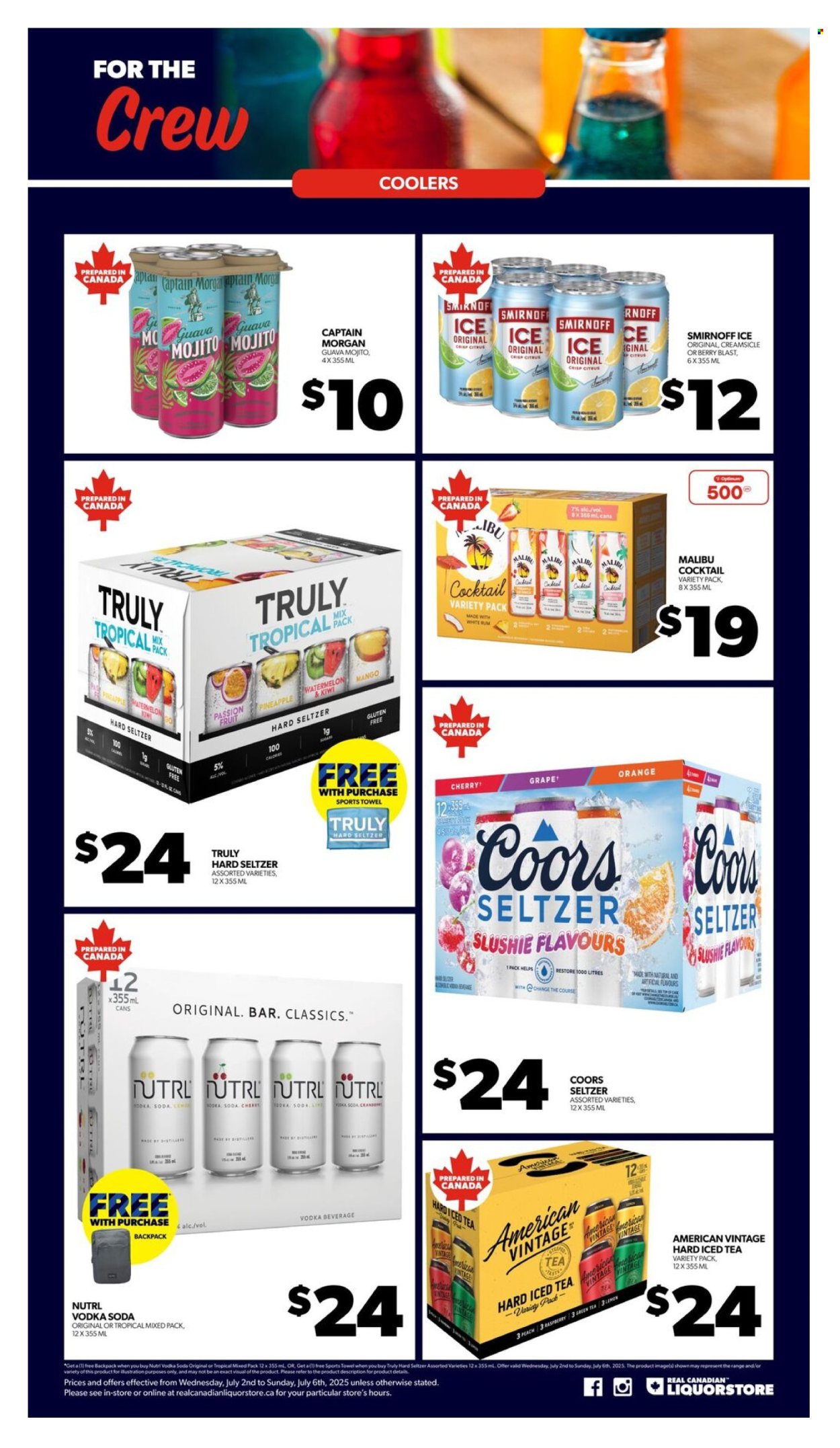 Real Canadian Liquorstore flyer - July 02, 2025 - July 06, 2025. Page 4