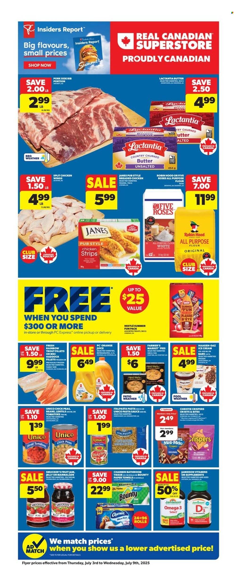 Real Canadian Superstore flyer - July 03, 2025 - July 09, 2025. Page 1