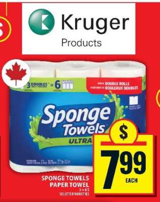 Sponge Towels Paper Towel