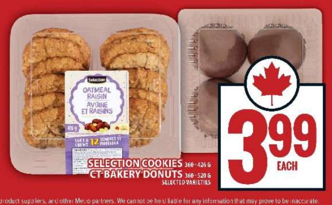Selection Cookies / CT Bakery Donuts