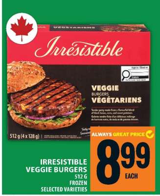 Irresistible Veggie Burgers