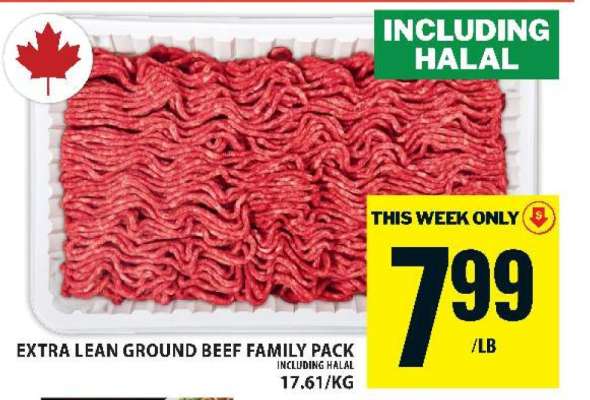 EXTRA LEAN GROUND BEEF FAMILY PACK