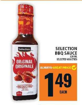 SELECTION BBQ SAUCE