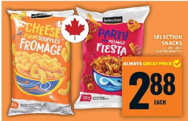 SELECTION SNACKS
