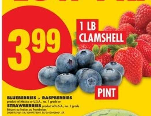 BLUEBERRIES OR RASPBERRIES