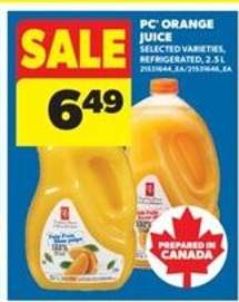PC Orange Juice
