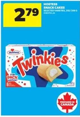 Hostess Snack Cakes