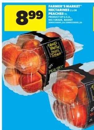 Farmer's Market Nectarines or Peaches